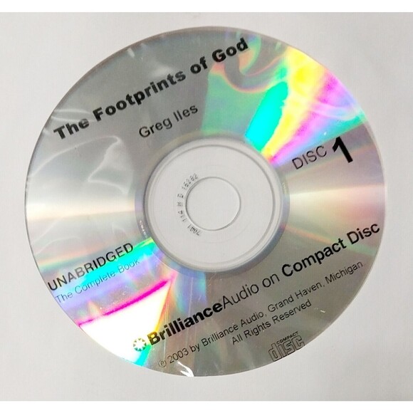 Footprints Of God Greg Isles Unabridged 11 CD Audiobook Thriller Portable Travel - Picture 9 of 13